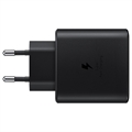 Rýchla Cestovná Nabíjačka Samsung USB-C EP-TA845EBE - 45W - Hromadná - Čierna