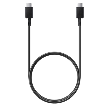 Samsung USB-C / USB-C Kábel EP-DA705BBE - 1m - Hromadné - Čerň