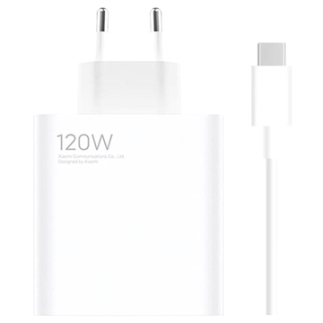 Xiaomi USB Nabíjačka a USB-C Kábel BHR6034EU - 120W - Biely