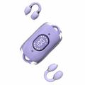 P-Q9 140-Language Clip-on Translation Wireless Earbuds - Purple