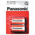 Panasonic R14/C Zinc-Carbon Battery - 2Pcs. - 1.5V