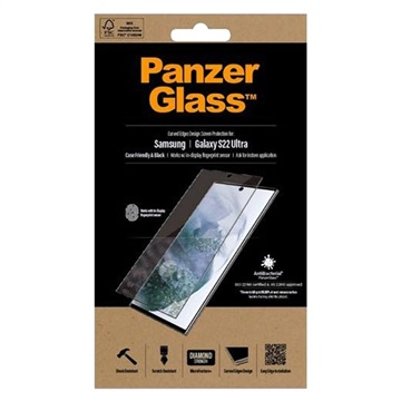 Panzerglass CF antibakteriálne Samsung Galaxy S22 Ultra 5G Screen Chráni