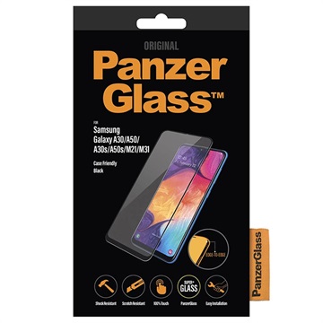 Panzerglass Case Friendly so Samsung Galaxy A50, Galaxy A30 Protector