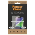 Ochrana obrazovky z tvrdeného skla iPhone 13 Pro Max/14 Plus PanzerGlass Ultra-Wide Fit EasyAligner - Čierny okraj