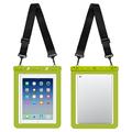 Pictet.Fino RH02 IPX8 Universal Waterproof Case 13" - iPad, Tablet - Green