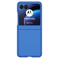 Motorola Razr 40 Ultra Plastové Puzdro - Modrá