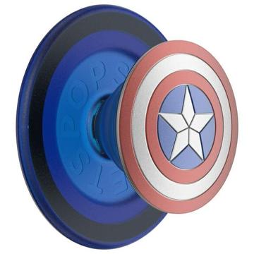 PopSockets Round MagSafe PopGrip Expanding Stand & Grip - Enamel Captain America