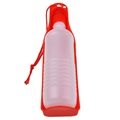 Prenosná fľaša na vodu s dávkovačom pre domáce zvieratá - 750 ml