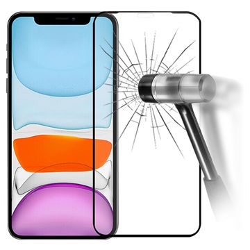 Prio 3D iPhone 12/12 Pro Temperated Glass Screetor Protector - 9H - Čierna
