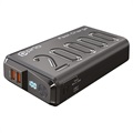 Prio Fast Bark Power Bank - 2xusb -A, USB -C - 20000 mAh - čierna