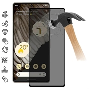 Ochranné Tvrdené Sklo na Displej Google Pixel 7 Pro Privacy Full Cover – Čierny Okraj