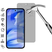 Ochranné Tvrdené Sklo na Displej Google Pixel 9a Privacy Full Cover – Čierny Okraj