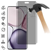 Ochranné Tvrdené Sklo na Displej Honor Magic7 Lite Privacy Full Cover – Čierny Okraj