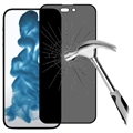 Ochranné Tvrdené Sklo na Displej iPhone 14 Pro Max Privacy Full Cover - Čierny Okraj