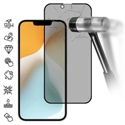 Ochranné Tvrdené Sklo na Displej iPhone 16e Privacy Full Cover – Čierny Okraj