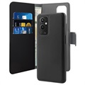 Puro 2-v-1 OnePlus 9 Pro Magnetic Wallet Case-Čierna