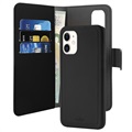 Puro 2-v-1 iPhone 11 Magnetic Wallet Case-Čierna