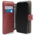 Puzdro Puro 360 Rotary Universal Smartphone Wallet Case - XXL - červená