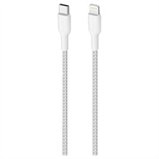 Ultra silný kábel USB-C / Lightning Puro Fabric - 1,2 m, 20 W