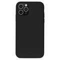 Puro ikon iPhone 13 Pro Max Silicone Case - Čierna
