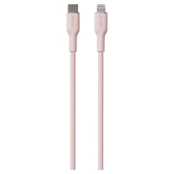Puro Icon Soft USB-C / Lightning kábel - 1,5 m - ružový