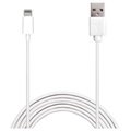 Puro MFI certifikovaný Lightning / USB kábel - iPhone, iPad, iPod - biela