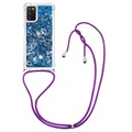 Séria Quicksand Samsung Galaxy A03S TPU Case - Blue