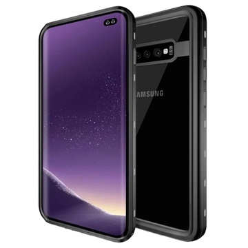 Redpepper IP68 Samsung Galaxy S10+ nepremokavé puzdro - čierny / číry