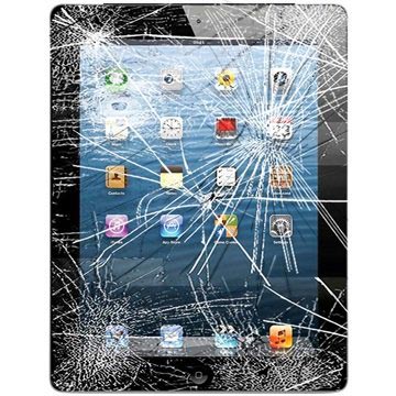 IPad 4 Display Glass & Touch Screen Oprava - čierna