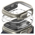 Ringke Slim Apple Watch Ultra/Ultra 2 Puzdro - 49mm - 2 ks. - Číry & Titánovo sivý