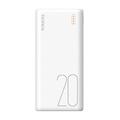 Romoss Simple 20 Dual USB Power Bank 20000mAh - White