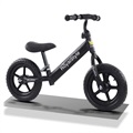 Royalstyle No-Pedal Balance Bike pre deti (uspokojivé otvorené boxy)-čierna