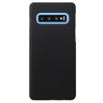 Samsung Galaxy S10 Rubberized Plastic Case - Black