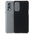 OnePlus Nord 2 5G Gumbered Plastic Pase - Black