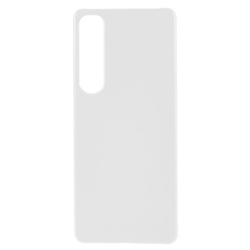 Sony Xperia 1 IV Gumbered Plastic Case - Biela