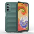 Rugged Série Samsung Galaxy A14/A14 5G TPU Puzdro - zelená