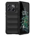 Rugged Série OnePlus 10T/Ace Pro TPU Puzdro - Čierne