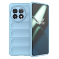 Rugged Série OnePlus 11 TPU Puzdro - Svetlo Modrá