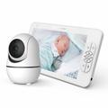 SM70PTZ 7-palcová bezdrôtová digitálna detská pestúnka s obojsmerným rozhovorom s kamerou Domáce bezpečnostné zariadenie 2,4 GHz Webová kamera s podporou nočného videnia / monitorovania teploty - zástrčka EÚ
