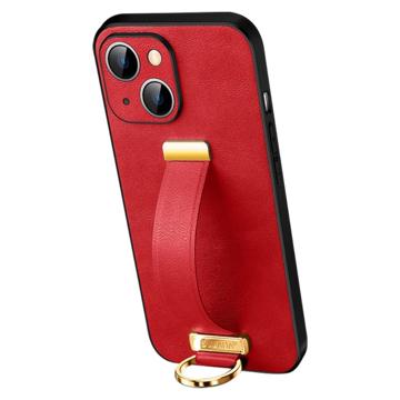Sulada Fashion iPhone 14 Plus Hybridné Puzdro s Remienkom na Ruku