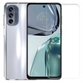 Saii 2-in-1 Motorola Moto G62 5G TPU Case & Tempered Glass Screen Protector