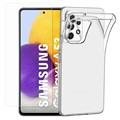 SAII 2-v-1 Samsung Galaxy A53 5G TPU Case & Tempered Glass Screen Protector