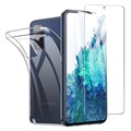 SAII 2-v-1 Samsung Galaxy S20 Fe TPU Case & Tempered Glass Screen Protector