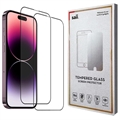 iPhone 15 Plus Saii 3D Premium Chránič Obrazovky - 2 ks.