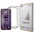 SAII 3D Premium iPhone 14 Plus Temperované sklo - 2 ks.
