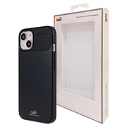 Saii Carbon Fiber iPhone 13 TPU Case - Black