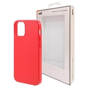 SAII Eco Line iPhone 12 Mini biologicky odbúrateľné puzdro - červená
