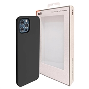 SAII Premium iPhone 13 Pro Liquid Silikone Case - Čierna