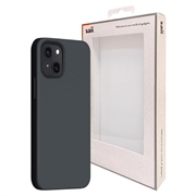 SAII Premium iPhone 13 Mini Liquid Silikone Case - Čierna