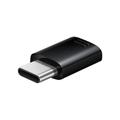 Samsung EE -GN930BW MicrousB / USB Type -C adaptér - Bulk - Čierna